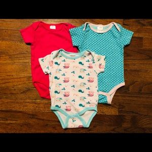 Colorful girl onesies